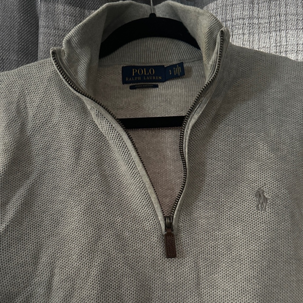 Men's Polo Ralph Lauren Pima Cotton Half-Zip Sweater